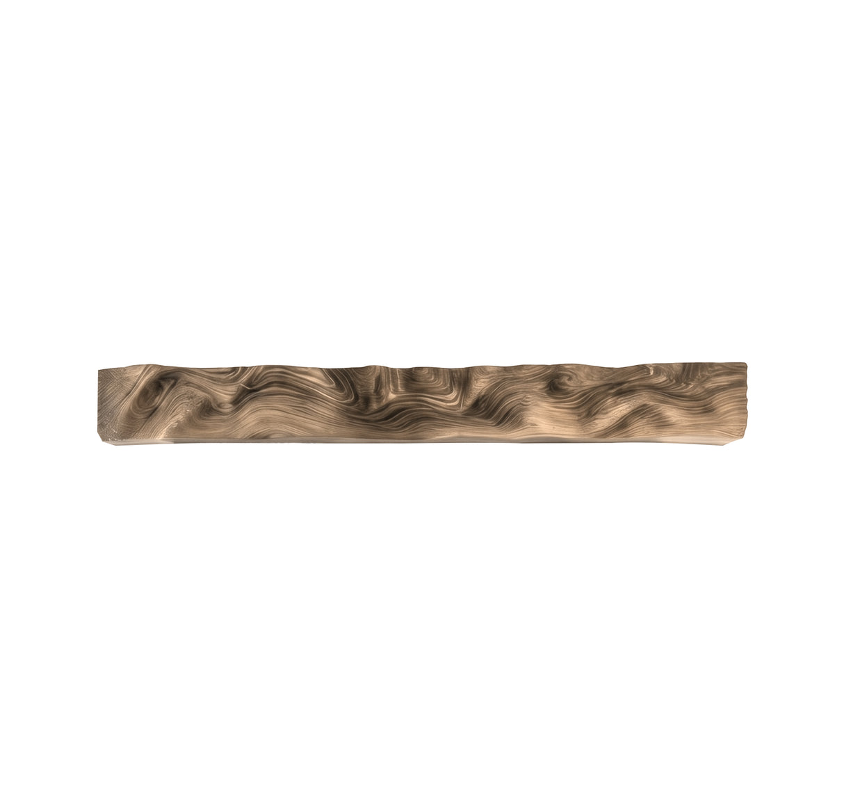 Caelthorn Carved Solid Wood Fireplace Mantel Shelf Natural Oak - Timberustic Fireplace Mantel Shelf