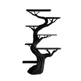 Caelthorn Handcrafted Solid Wood Tree Bookshelf