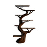 Caelthorn Handcrafted Solid Wood Tree Bookshelf