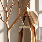 Caelthorn Sculpted Solid Wood Tree Coat Rack - Timberustic Tree Coat Rack