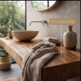 Caelun Sculpted Solid Wood Freestanding Bathroom Vanity - Timberustic Freestanding Bathroom Vanity