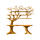 Caelvorn Live Edge Solid Wood Console Table with Shelves Teak - Timberustic Console Table with Shelves