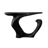Caelwyn Artisan Solid Wood Console Table Black - Timberustic Console Table