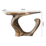 Caelwyn Artisan Solid Wood Console Table - Timberustic Console Table