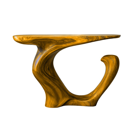 Caelwyn Artisan Solid Wood Console Table Teak - Timberustic Console Table
