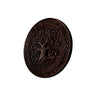 Caelwyn Solid Wood Sculpted Wall Art Dark Walnut - Timberustic Wall Art