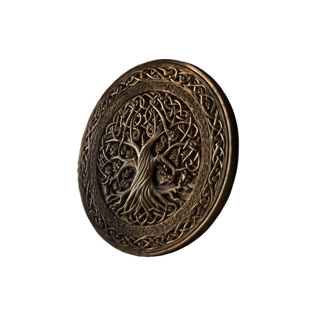 Caelwyn Solid Wood Sculpted Wall Art Natural Oak - Timberustic Wall Art