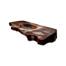 Caldera Live Edge Solid Wood Floating Bathroom Vanity with Integrated Sink