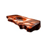 Caldera Live Edge Solid Wood Floating Bathroom Vanity with Integrated Sink