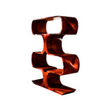 Caldera Sculpted Solid Wood Decorative Bookshelf Mahogany - Timberustic Decorative Bookshelf