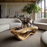 Calven Drift Solid Wood Coffee Table - Timberustic Coffee Table