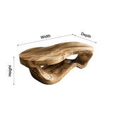 Calven Drift Solid Wood Coffee Table - Timberustic Coffee Table