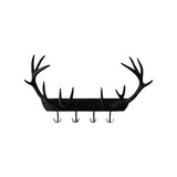 Calver Handcrafted Solid Wood Wall Hook Rack Black - Timberustic Wall Hook Rack