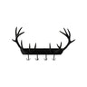 Calver Handcrafted Solid Wood Wall Hook Rack Black - Timberustic Wall Hook Rack