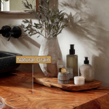 Calvion Live Edge Solid Wood Floating Bathroom Vanity with Cabinet - Timberustic Floating Bathroom Vanity With Cabinet