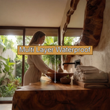Calviro Handcrafted Live Edge Solid Wood Floating Bathroom Vanity SPA334368 - Timberustic Floating Bathroom Vanity