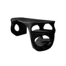 Calyth Loop Solid Wood Kitchen Island Black - Timberustic Kitchen Island
