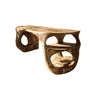 Calyth Loop Solid Wood Kitchen Island Natural Oak - Timberustic Kitchen Island