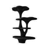 Canopy Handcrafted Natural Hardwood Mushroom Bookshelf