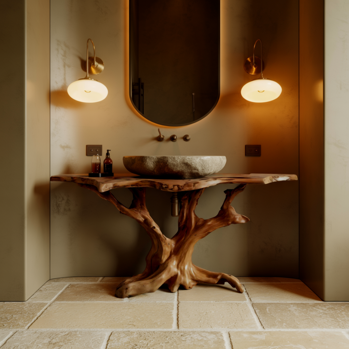 Canopy Root Live Edge Bathroom Vanity