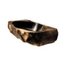 Canyonroot Carved Solid Wood Vessel Sink