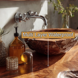 Cavello Handcrafted Live Edge Solid Wood Floating Bathroom Vanity SPA234268 - Timberustic Floating Bathroom Vanity