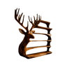 Cervin Crest Handcrafted Sculpture Deer Bookshelf