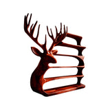 Cervin Crest Handcrafted Sculpture Deer Bookshelf