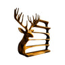 Cervin Crest Handcrafted Sculpture Deer Bookshelf