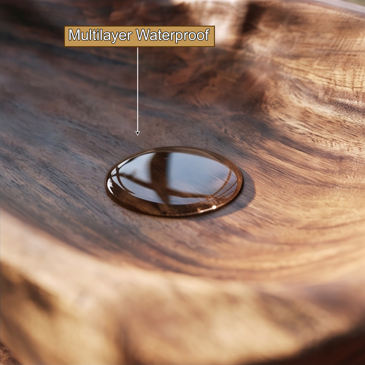Coastmere Handcrafted Solid Wood Vessel Sink - Timberustic Vessel Sinks