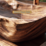 Coastmere Handcrafted Solid Wood Vessel Sink - Timberustic Vessel Sinks