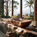 Coastmere Handcrafted Solid Wood Vessel Sink - Timberustic Vessel Sinks