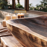 Coastmere Handcrafted Solid Wood Vessel Sink - Timberustic Vessel Sinks