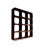Cubora Solid Wood Handcrafted Floating Bookshelf