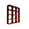 Cubora Solid Wood Handcrafted Floating Bookshelf