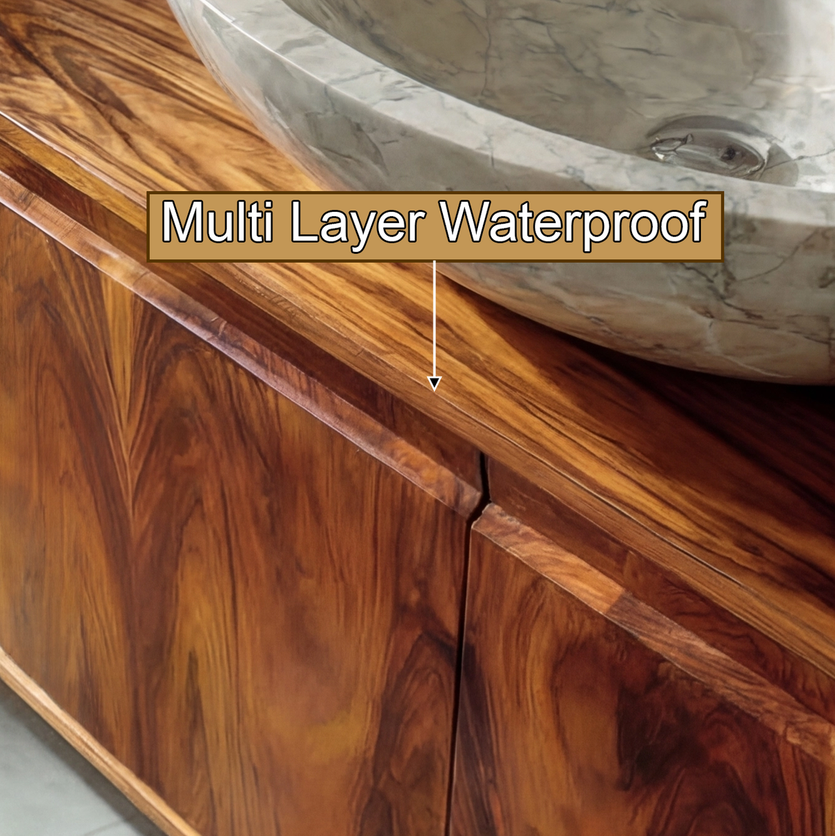 Dovaro Solid Wood Double Freestanding Bathroom Vanity with Cabinet - Timberustic Freestanding Bathroom Vanity with Cabinet