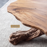Draevor Sculpted Solid Wood Coffee Table SPA384851 - Timberustic Coffee Table