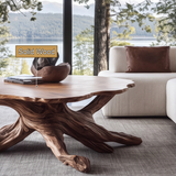 Draevor Sculpted Solid Wood Coffee Table SPA384851 - Timberustic Coffee Table