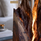 Drakmire Sculpted Mountain Table Lamp - Timberustic Table Lamp