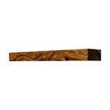 Dravaryn Handcrafted Solid Wood Fireplace Mantel Shelf Brown - Timberustic Fireplace Mantel Shelf