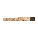 Dravaryn Handcrafted Solid Wood Fireplace Mantel Shelf Natural Oak - Timberustic Fireplace Mantel Shelf