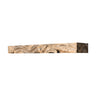 Dravaryn Handcrafted Solid Wood Fireplace Mantel Shelf Natural Oak - Timberustic Fireplace Mantel Shelf