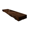 Dravelle Live Edge Solid Wood Floating Bathroom Vanity