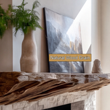 Dravik Handcrafted Fireplace Mantel Shelf SPA298583
