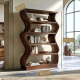 Dravion Handcrafted Solid Wood Bookshelf
