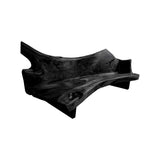 Dravon Live Edge Solid Wood Sofa Black - Timberustic Sofa