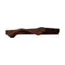 Dravonar Handcrafted Solid Wood Fireplace Mantel Shelf Dark Walnut - Timberustic Fireplace Mantel Shelf