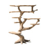 Dravoryn Sculpted Solid Wood Tree Bookshelf Natural Oak - Timberustic Tree Bookshelf