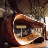 Drenovar Sculpted Solid Wood Console Table - Timberustic Console Table