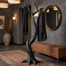 Driftbark Handcrafted Sculpted Solid Wood Tree Coat Rack